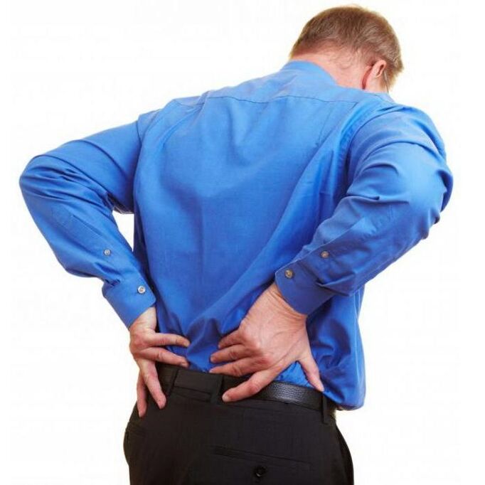 dolor de espalda con osteocondrosis lumbar